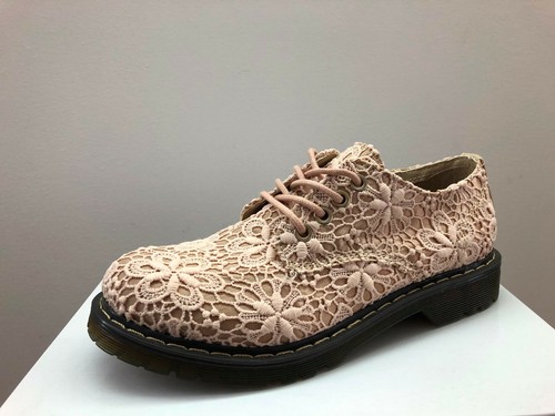 Scarpe stringate Cafè Noir QGH723 tipo Dr. Martens pizzo cipria listino €69  -40% | eBay