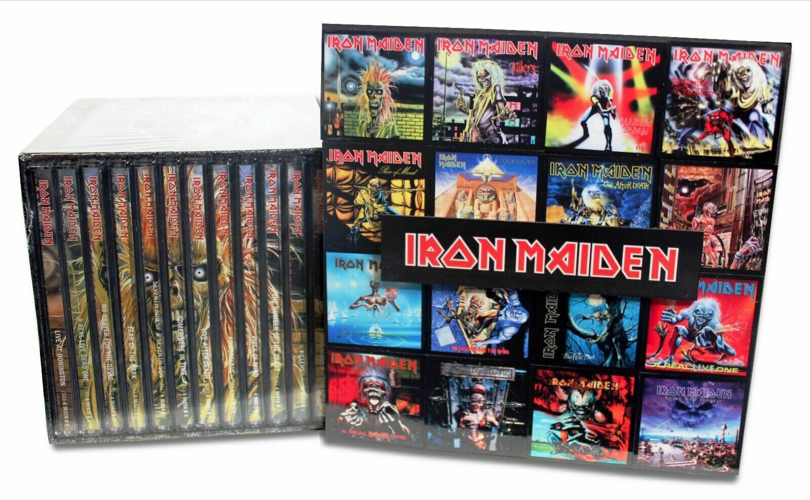 IRON MAIDEN 15 CD Box Set lot - NEW & SEALED! + 21 magnets! Ships from the USA!