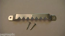 Large Sawtooth Picture Frame Hanger 100 Pieces. 200 Nails Included MADE IN USA
