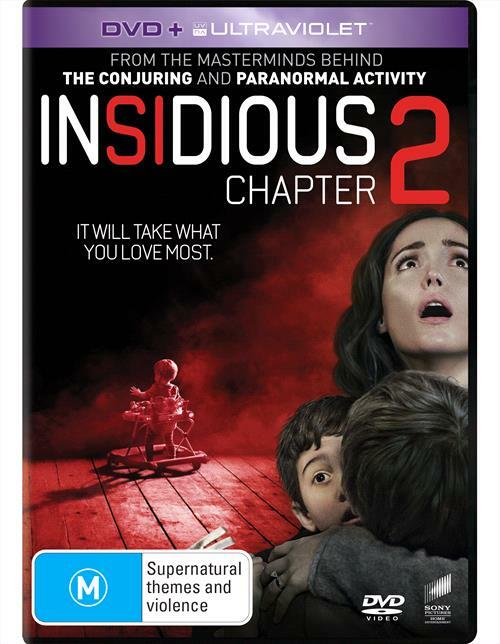 Insidious 2 DVD (Pal, 2014) Brand New & Sealed -
