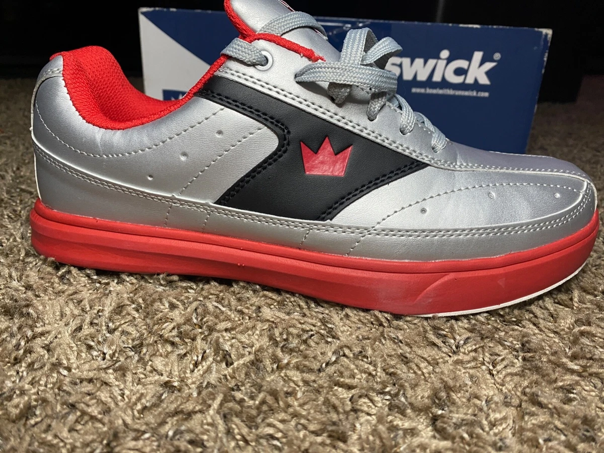 Brunswick Renegade Flash Silver Red Men s 8