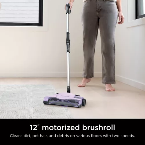 12inch Sweeper Cordless Electric Rechargeable Floor & Carpet Cleaner Handle Pet - Picture 3 of 9