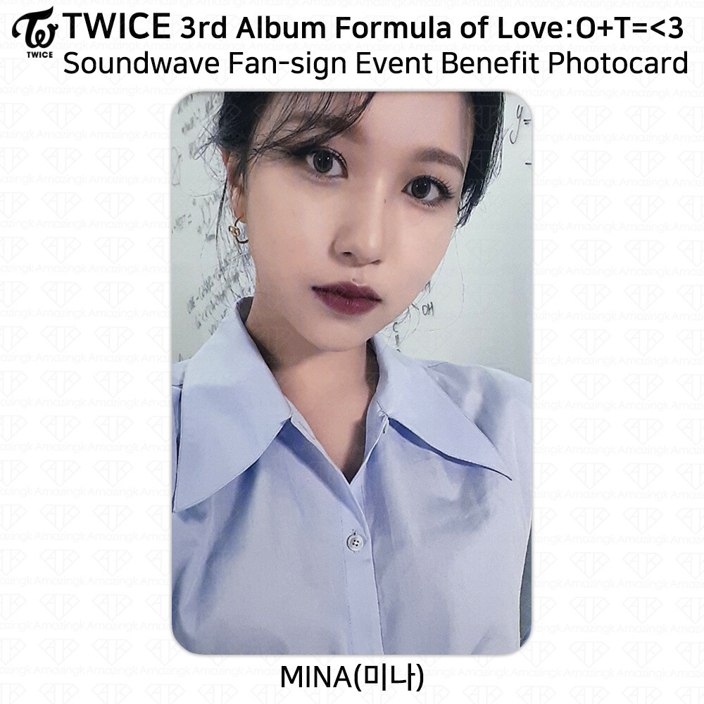 TWICE 3rd Album Formula of Love : O+T= 3 Soundwave Fan Sign Event