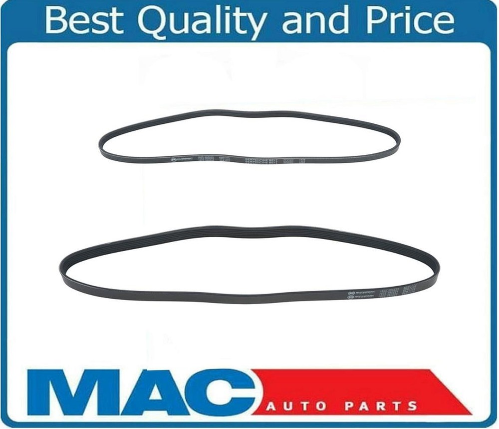 Belt Kit For 1999-2002 Acura TL 3.2L Alternator & Power Steering Belts