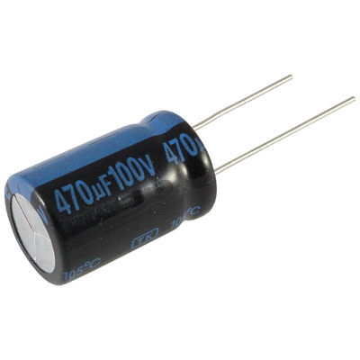 2 Jamicon TK 470uF 100V Elko 105°C Radial Capacitor 856947-