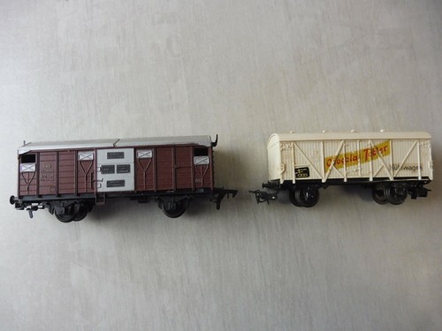Lot De 4 Wagons Marchandises Roco échelle HO - Occasion Bon état