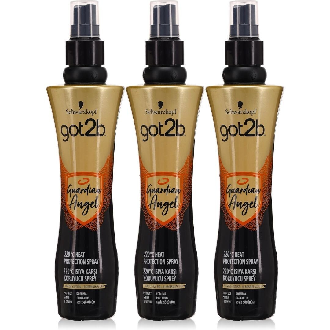 Schwarzkopf Got2be Guardian Angel Heat Protection Spray 200ml - Image 7