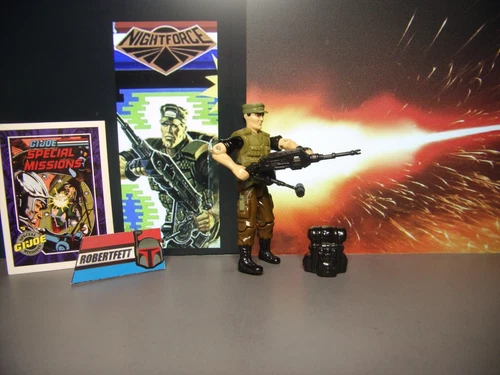 GI Joe Vintage 1989 NF REPEATER (V2) Lot "A", w/ ACC, 100% COMPLETE! Hasbro 1:18