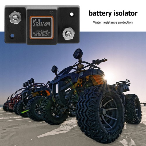 50A Voltage Sensitive Relay Car Smart Dual Battery Controller Isolator Protector - Picture 5 of 8