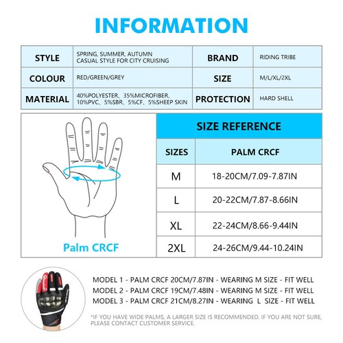 Full Finger Motorcycle Gloves Carbon Fiber Motorbike Riding Touch Screen Gloves - Picture 4 of 15