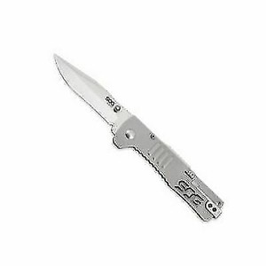 SOG SlimJim Clip Point Pocket Knife - Satin