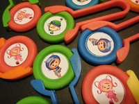 12 Team Umizoomi Disk Shooters Birthday Party Favor Treat, Award, 12 Team Umizoomi Disk Shooters Birthday Party Favor Treat, Award,