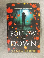 FOLLOW ME DOWN by TANYA BYRNE* UNCORRECTED PROOF *  P/B Pub WALKER 