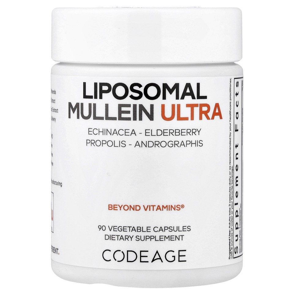 Liposomal Mullein Ultra, 90 Vegetable Capsules