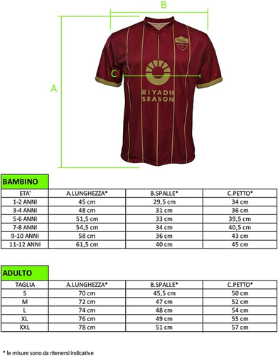 AS Roma Maglia Replica Ufficiale - Foto 3 di 3