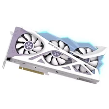 Yeston RTX 4070 Super 12GB Sakura Triple Fan GPU Used Rare Japan Not Released
