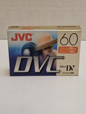 1 Sealed JVC DVC 60 Mini DV Digital Video Cassette Tapes DVM60ME - SEALED