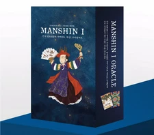 Manshin Oracle Tarot Cards Deck Korean with Guidebook Set