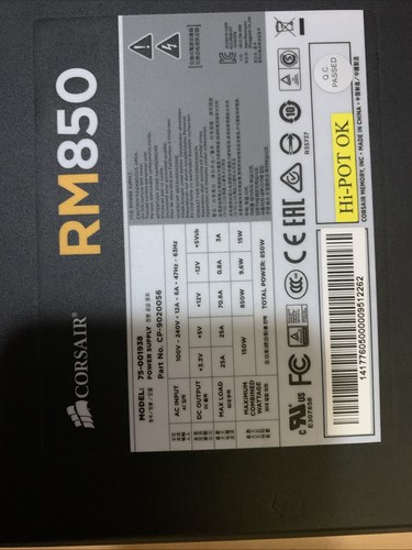 Corsair RM850 CP-9020056 - Bild 4 von 5