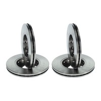 2 Bremsscheiben Ø 256 Mm BelüFtet Bosch Iam-Expertise Passend FüR U.A. VW Polo
