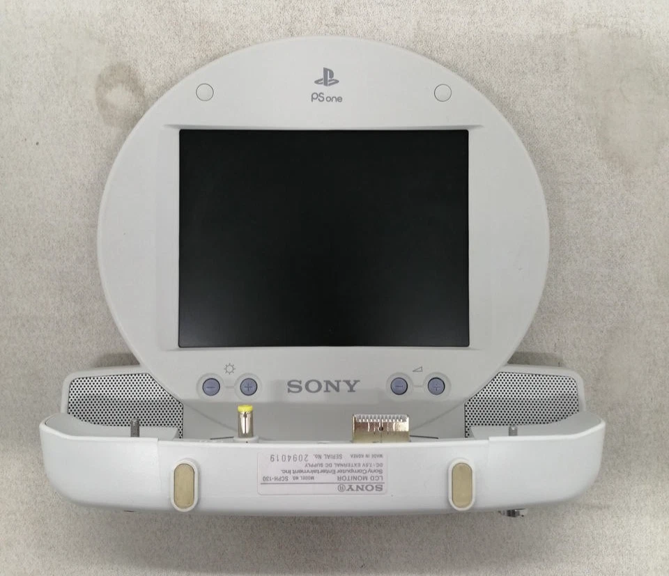 【ジャンク】PS one 本体 モニター SCPH-130 SCPH-100 Sony PSOne SCPH-130 LCD Monitor For SCPH-100 PS1 Video Game Screen