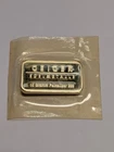 Vintage Geiger Edelmetalle .999 Fine Silver Rectangle Silver Bar 10 Grams Sealed