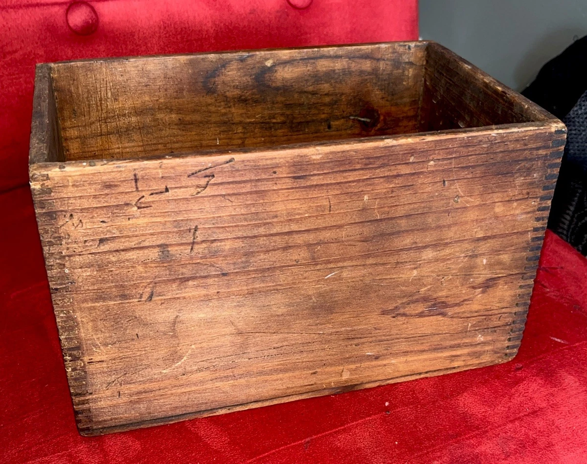 U.S.Aヴィンテージ SOCONY 木箱 vintage wooden box Amazon.com