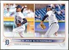 2022 Topps Update Baseball Angel De Jesus / Elvin Rodriguez RCOM, RC #US162 NM