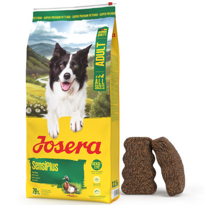 12,5 kg JOSERA Sensiplus Sensi Plus für adulte empfindliche Hunde aller Rassen