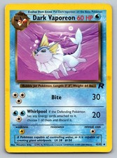 Dark Vaporeon 45/82 Team Rocket Regular - DMG