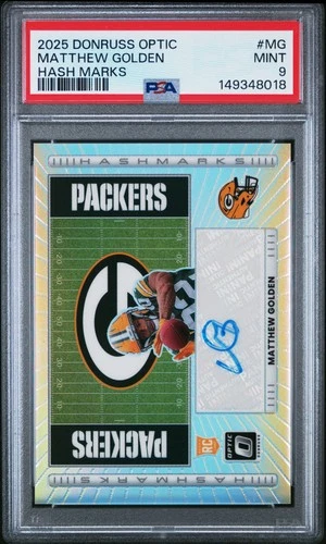 2025 Donruss Optic Matthew Golden Base (PSA 9)
