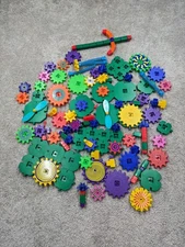 Learning Resources Gears! 144 Piece Building Set Mixed Lot Parts Pieces STEM