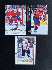 Karl Alzner 3 Card NHL Ice Hockey Trading Card Lot Washington Capitals