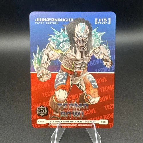 Bo Jackson Battle Arena Judkernaug Ice L501 First Edition SP L501 Logofoil