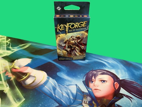 KeyForge: Age of Ascension Arconte Barajas y Astral Gatekeeper Playmats | 2 Jugadores - Imagen 5 de 10