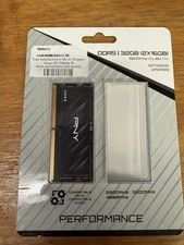 DDR5 16 Gb, PNY MN32GK2D55600-TB Voltage 1.1  Speed 5600, PC5 -44800