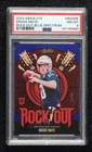 2024 Panini Absolute Rock Out Blue Spectrum 14/50 Drake Maye PSA 8 Rookie RC