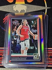 2025 Donruss WNBA Stefanie Dolson Silver Holo Washington Mystics #30