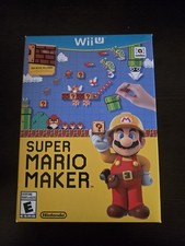 Super Mario Maker Bundle (Wii U, 2015) | Complete w/ Outer Box and Idea Book!!