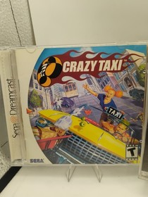 Crazy Taxi 1 and 2 (Sega Dreamcast Video Games Lot, 2000) CIB Complete/Tested 