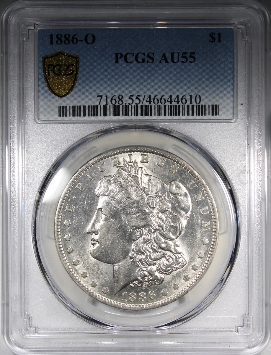 1886-O Morgan Dollar PCGS AU55 KEY DATE $1 Circulated | eBay