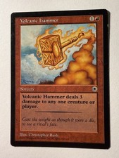 Volcanic Hammer 154 POR Portal Red Rush Sorcery Vintage 1997 MTG LP/MP