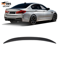 No ABE Schwarz Spoiler Heckspoiler Sport HeckflüGel Lippe FüR BMW 5Er F10 10-16
