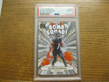 2023 Donruss Football Bijan Robinson #BS25 Bomb Squad RC Football Card PSA 10