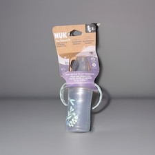 NUK For Nature Large Learner Sippy Cup 10 oz Sustainable Spill Proof Handles