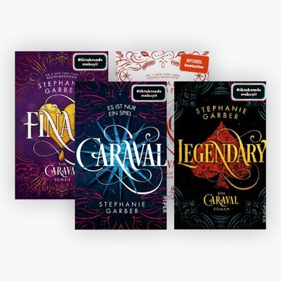Stephanie Garber Die Caraval-Serie Band 1-4 UNGELESEN