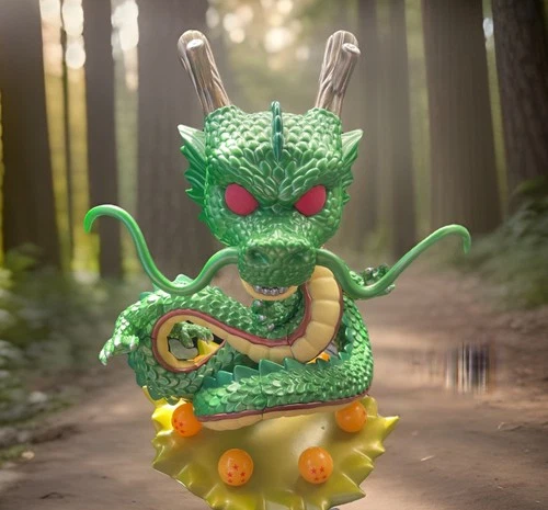 SHENRON - DRAGON BALL Z - Vinyl Figure #859 Rare Pop Jumbo 10 In