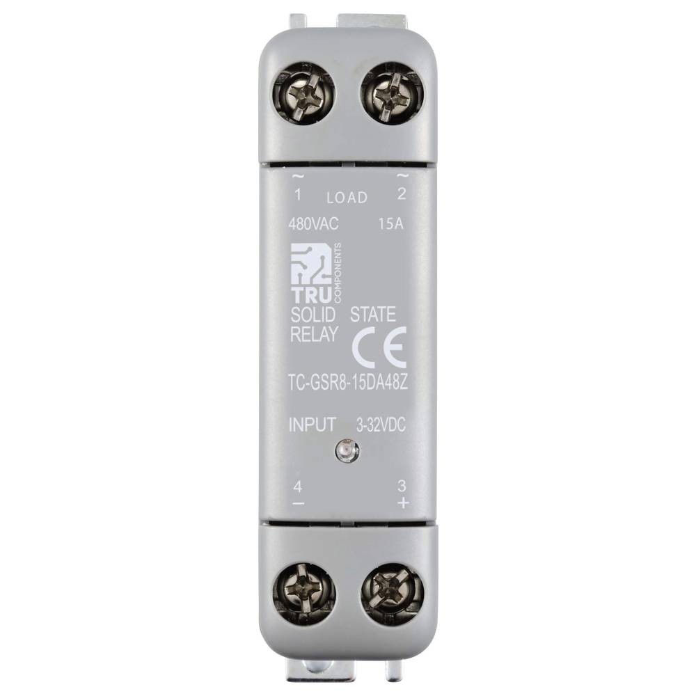 Relais statique TRU COMPONENTS TC-12705380 15 A à commutation silencieuse et rapide
