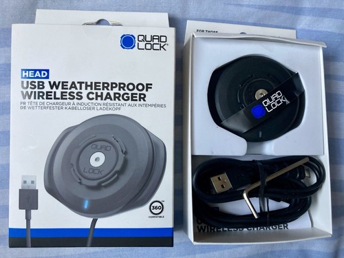 Quad Lock USB Weatherproof Wireless Charger Head