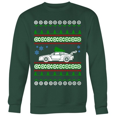 Nissan R35 GTR widebody Ugly Christmas Sweater, hoodie and long sleeve t-shirt s